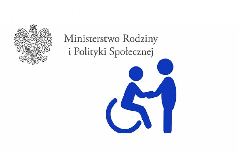 : Logotyp programu Asystent osobisty osoby niepełnosprawnej.